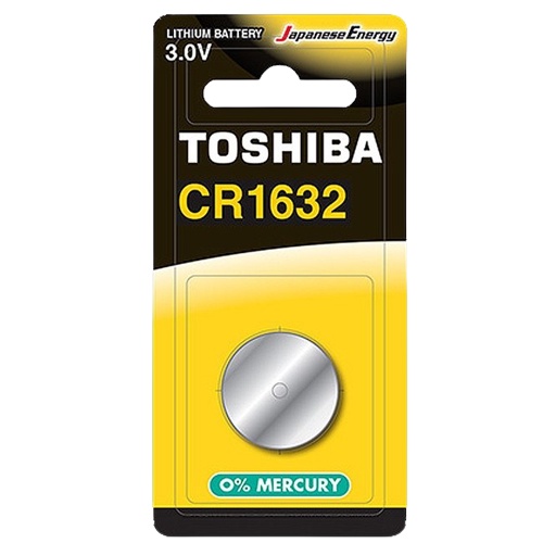 【盈億商行】 TOSHIBA東芝 鈕扣型電池 CR系列 CR1632 1入 3V DL1632鈕型電池 無鉛 無汞