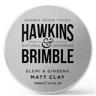 英國 HAWKINS & BRIMBLE Matt Clay 髮泥 植萃 蓬鬆 霧面 中強低光澤 油頭 捲燙髮