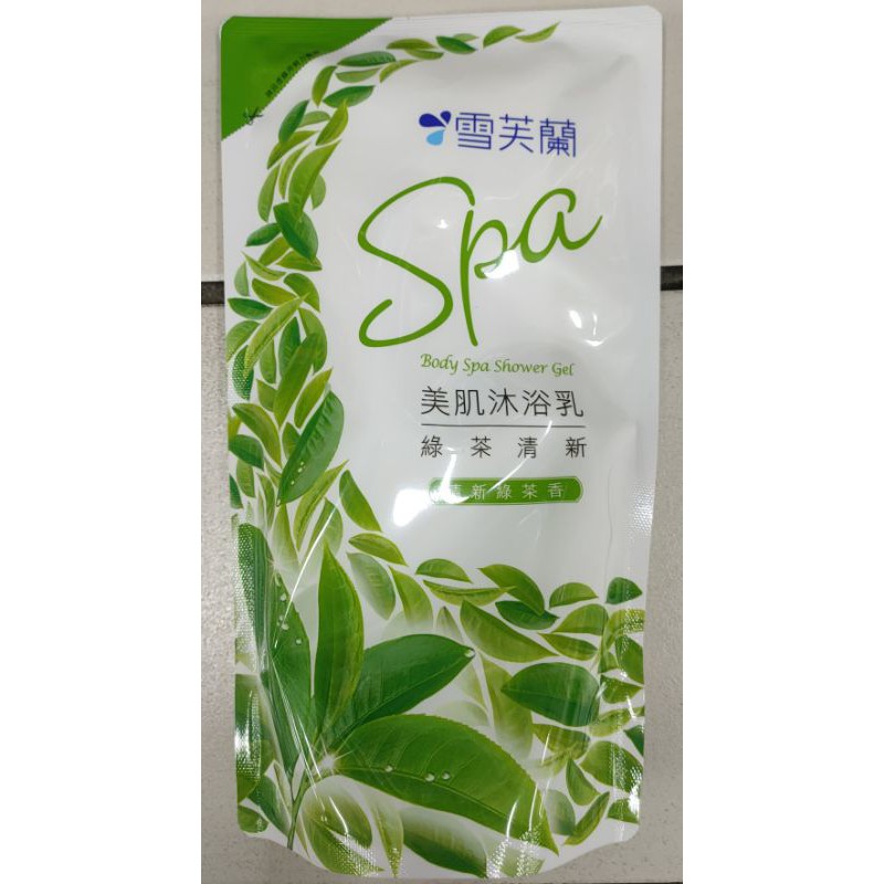 ［CJ小舖］雪芙蘭美肌SPA沐浴乳補充包-綠茶清新700g