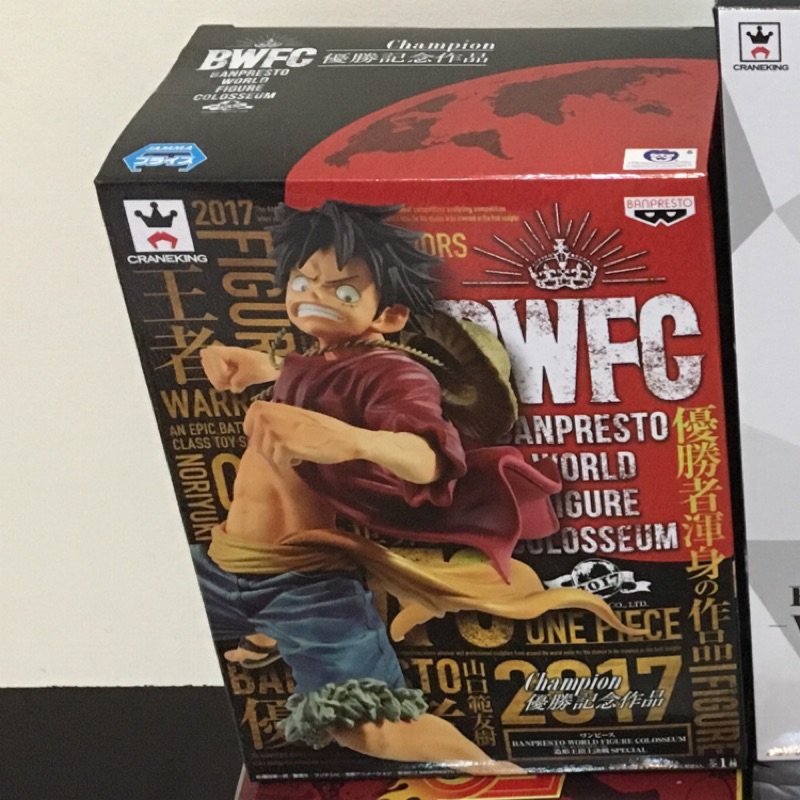 ［小皮蛋］海賊王 景品 代理版 BWFC 造型王 世界大賽 特別版 魯夫