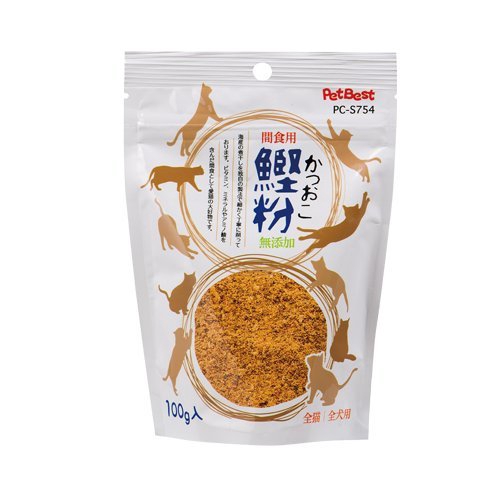 PetBest 初陣鎖香天然鰹粉100g 採用古法慢火煙薰炭烤無負擔 犬貓零食『WANG』