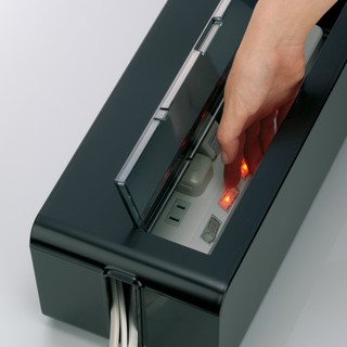 日本製 電線收納盒 電線整理盒 延長線集中盒 寬39cm