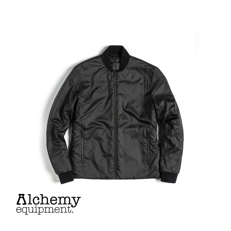 二手 衣櫃出清 Alchemy Equipment PRIMALOFT®防潑水雙面多功能外套 黑 aem015