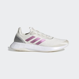 Adidas QT Racer Sport 女款米白色運動訓練慢跑鞋-NO.FY5679