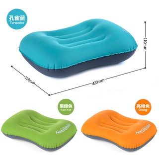 愛上戶外☛NH naturehike 充氣枕 充氣枕頭 弧型設計 U型曲線 三色可選☛挪客超輕TPU旅行充氣枕-新款氣嘴