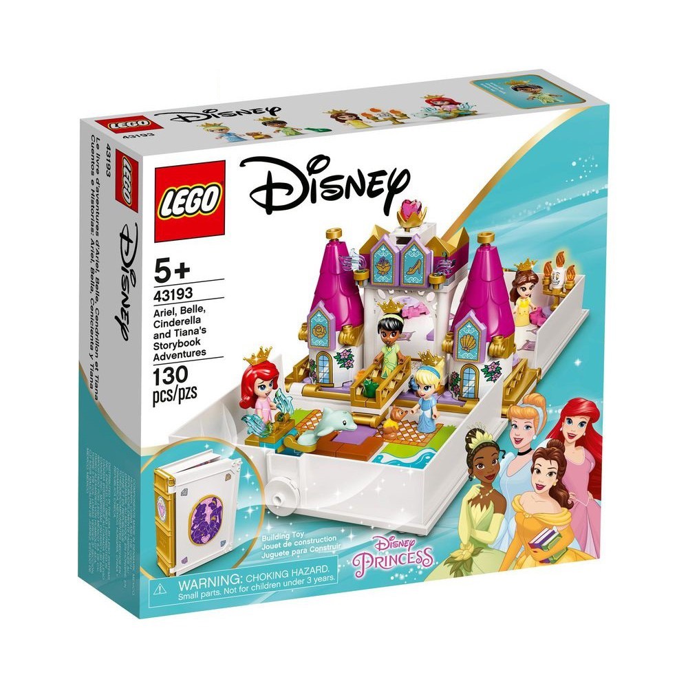 [TC玩具] LEGO 樂高 43193 Disney 愛麗兒,貝兒,仙杜瑞拉,蒂安娜口袋故事書 原價949 特價