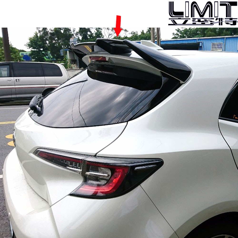 Limit- Toyota 豐田 Auris 5門車 空力套件 尾翼 後擾流 改裝配件 烤漆 卡夢 2020
