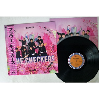 The Checkers チェッカーズ ‎– Flower(中古黑膠專輯唱片 藤井郁彌) #1