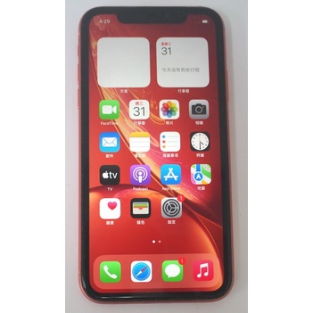 [崴勝3C] 二手 Apple iphone XR 128G 橘色 後面玻璃有破損