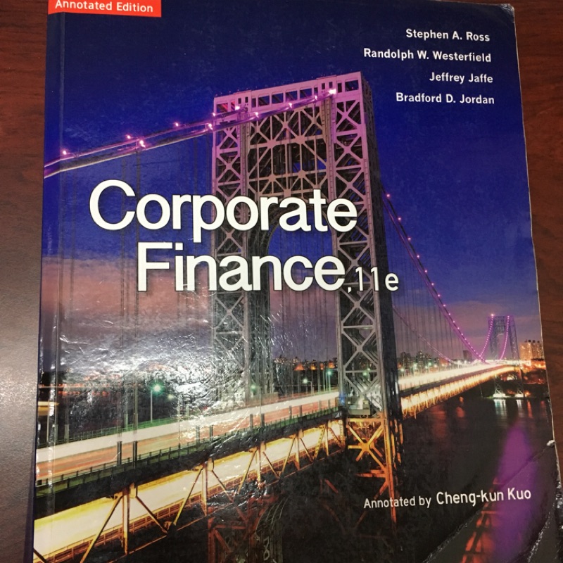 Corporate Finance 財務管理 第11版