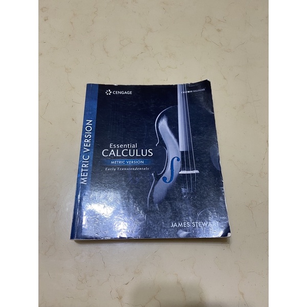 Essential Calculus Metric Version微積分課本