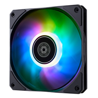 光華CUMA散熱精品*銀欣 SilverStone SST-AS120B-ARGB 12公分PWM薄扇 九葉彎刀扇~現貨