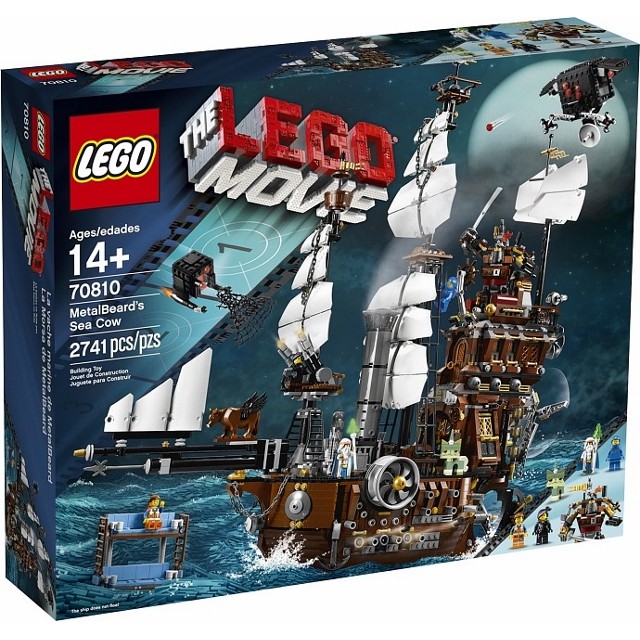 【亞當與麥斯】LEGO 70810 MetalBeard's Sea Cow*