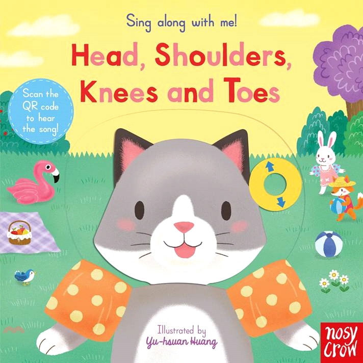 聽唱玩童謠遊戲書Head, Shoulders, Knees and Toes