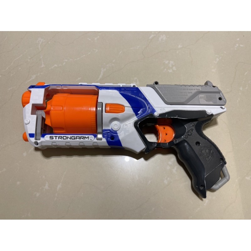 絕版槍NERF 菁英系列強擊者連發(左輪 )