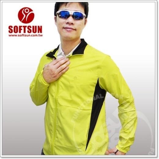 【SOFTSUN】《零碼5折》男款抗UV防曬外套.透氣乾爽輕薄.休閒運動自行車風衣_9S5A02M