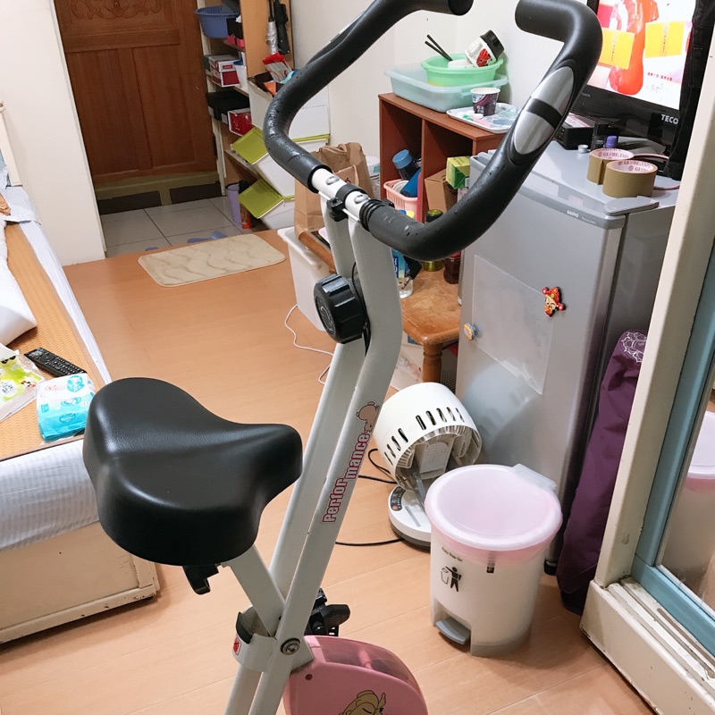 室內腳踏車 可調速度 快速收納 不佔空間 蝦皮購物