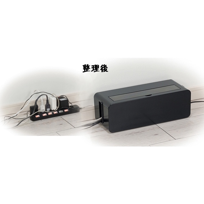 _WayBi_日本製 inomata 4832 電線收納盒 集線盒 收線盒 電線收納 電腦線整理盒 網路線收線盒
