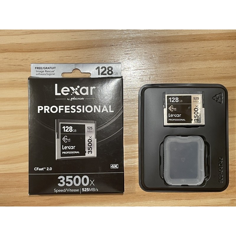 雷克沙 Lexar CF 128G 讀525 寫入375 3500X CFast 2.0