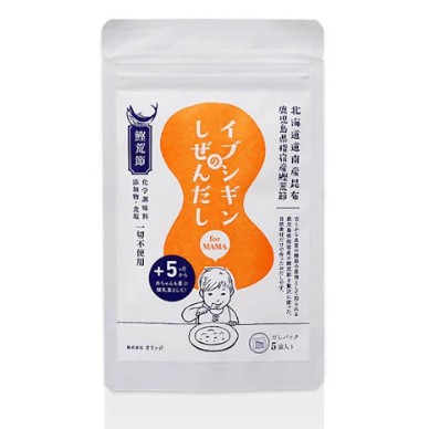 日本 ORIDGE 無食鹽昆布柴魚粉 5g*5包/盒