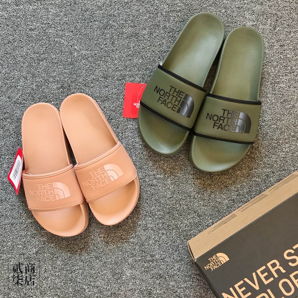 (貳柒商店) THE NORTH FACE CAMP SLIDE 男女 北臉 TNF 拖鞋 露營 休閒 軍綠色 粉紅色