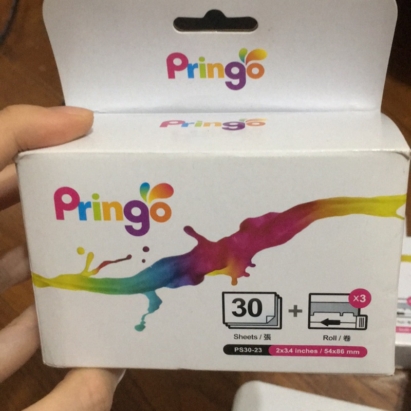 Pringo 拍立得相片紙*3盒$175-180:盒