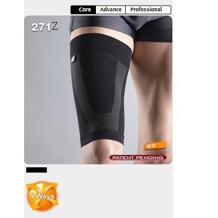 LP 美國頂級 護具 LP 271 Z 大腿 肌力 動能 護套 (1 入) 護膝 護腿 籃球 羽毛球 自行車 運動