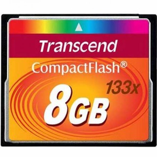『儲存玩家』創見 Transcend CF 8G 8GB 133X 20Mb/s 記憶卡 公司貨