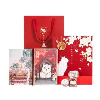 ♠交換禮物♥故宮文創宮貓筆記本文具禮盒生日陞學畢業學生中鞦敎師節禮物