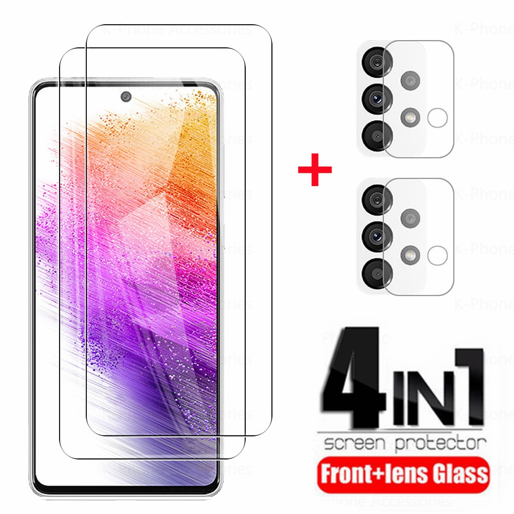 適用於 Samsung Galaxy A72 A52 S A52S M52 4G 5G 鋼化玻璃膜全覆蓋透明鋼化玻璃屏幕