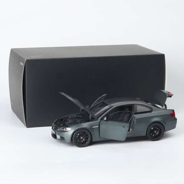 現貨免運# 京商 kyosho 1:18 寶馬 bmw M3 E92 coupe 磨砂灰色 合金汽車模型