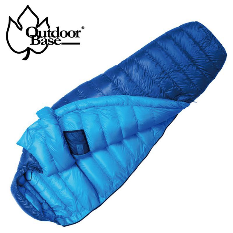 【Outdoorbase】SnowMonster頂級羽絨保暖睡袋 現貨 廠商直送