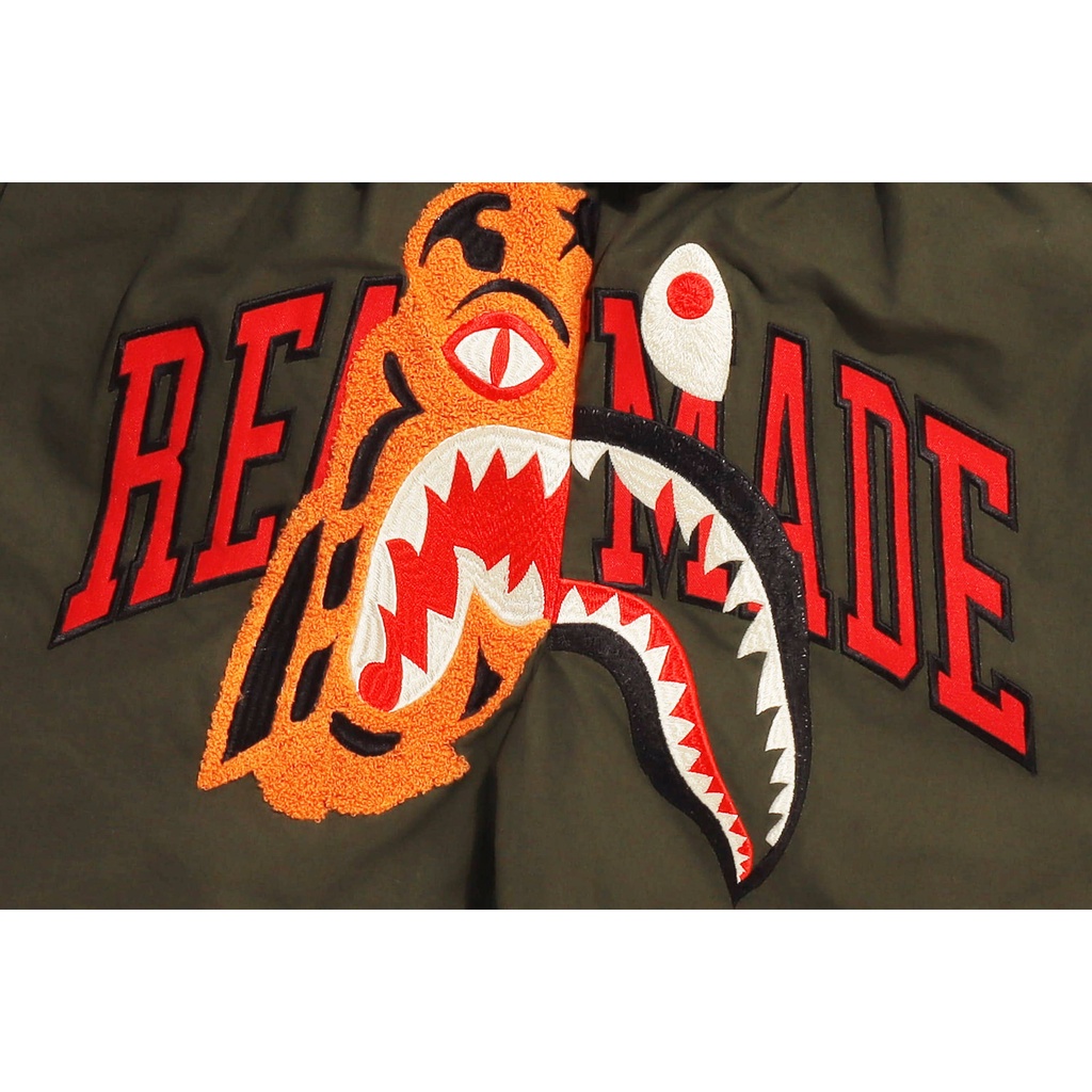 預購10月23號 BAPE x Readymade TIGER SHARK BASKETBALL SHORTS 虎鯊短褲