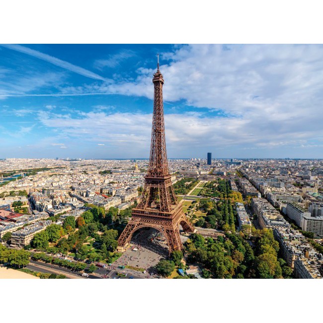 Clementoni  巴黎鐵塔  1000片  拼圖總動員  VR系列  風景  義大利進口 特價
