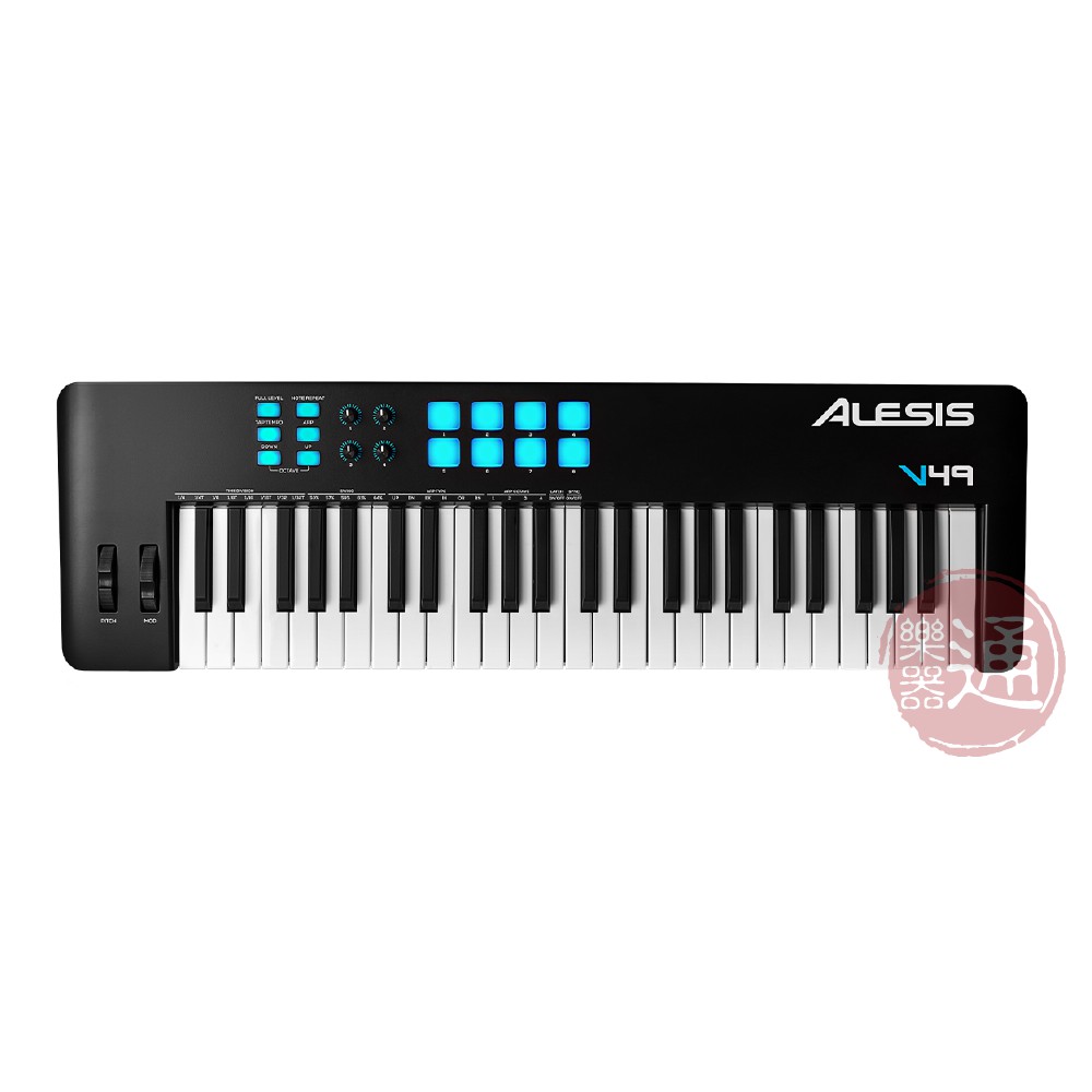 Alesis / V49 mk2 49鍵MIDI鍵盤(iOS可用)【樂器通】