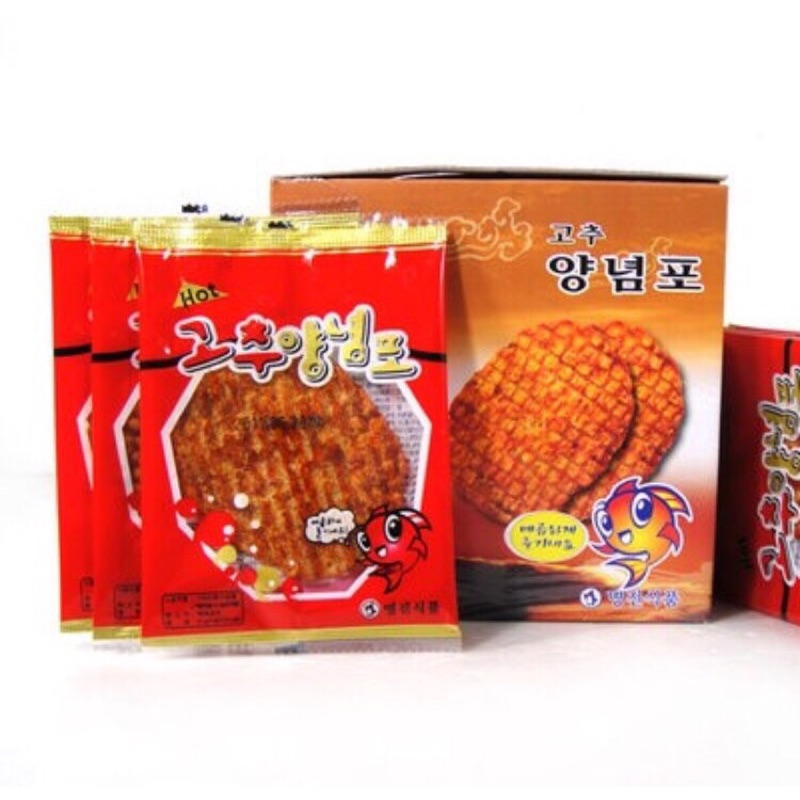 韓國辣魷魚片