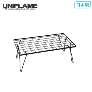 【UNIFLAME】UF 折疊置物網架-黑 U611616