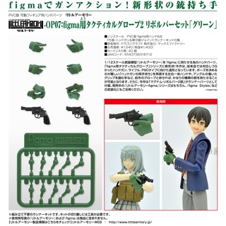 《夏本舖》日版 TOMYTEC FIGMA LAOP07 專用戰術手套2 組裝模型 迷你武裝 LittleArmory