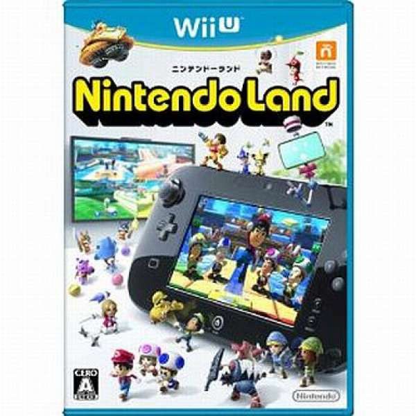 遊戲歐汀 Wii U 任天堂樂園 WII主機讀取不可 Nintendo land 有盒裝