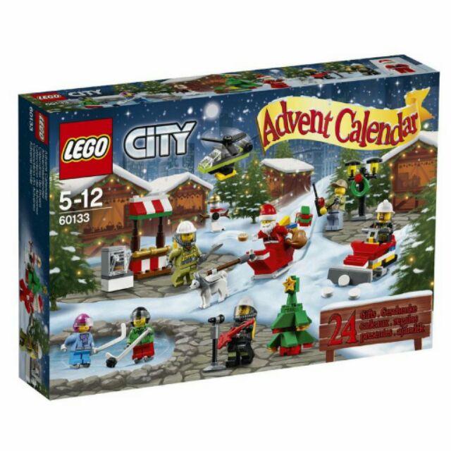 樂高 LEGO 60133 2016年 City Advent Calendar 聖誕節月曆耶誕節月曆