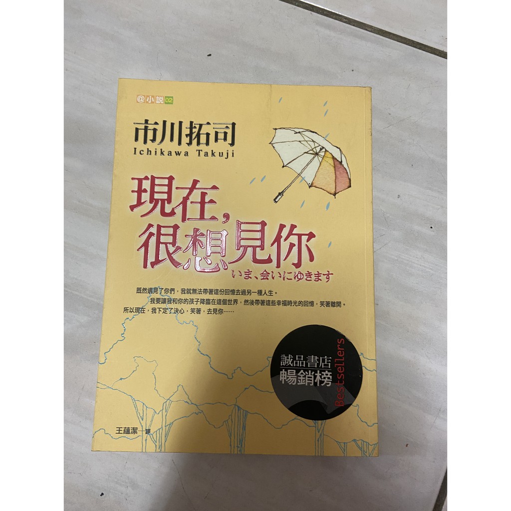 現在 很想見你作者 市川拓司 蝦皮購物
