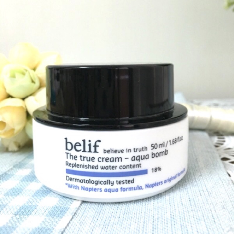 【belif】韓國斗篷草高效水分炸彈霜(50ml)