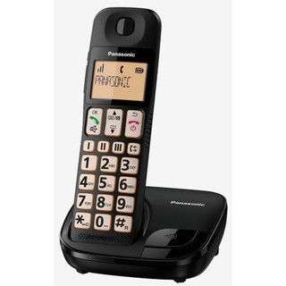 Panasonic KX-TGE110TW大螢幕數位無線電話KX-TGU110TWB(黑色)