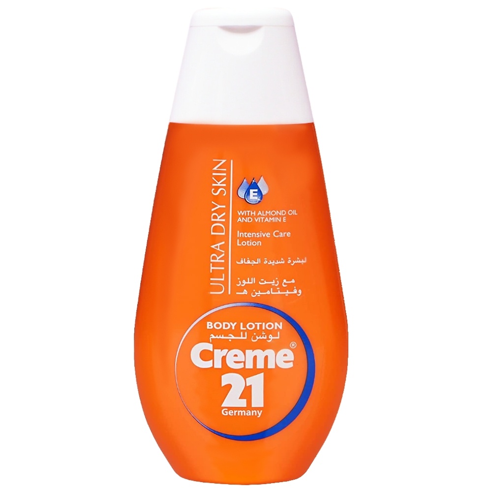 即期良品【德國Creame 21 】保濕潤膚乳液-特乾肌膚用(400ml)