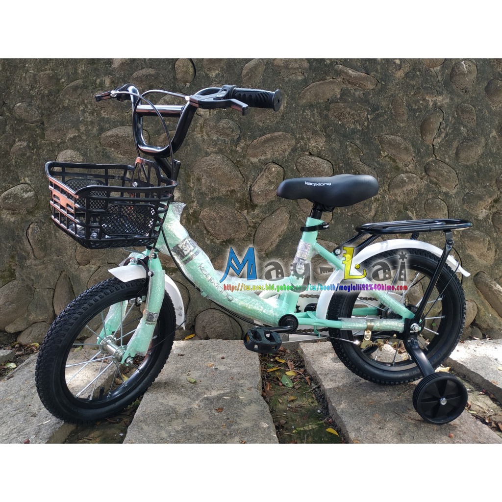 兒童腳踏車 12吋 14吋 16吋 低跨式 ◎台灣出貨 ◎ 卡其熊 座墊快拆 打氣輪 單車 童車 自行車 3