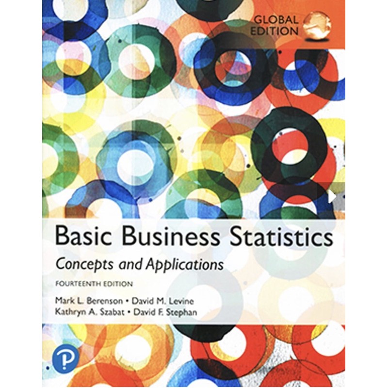 Basic Business Statistics:Concepts and Applications(14版）