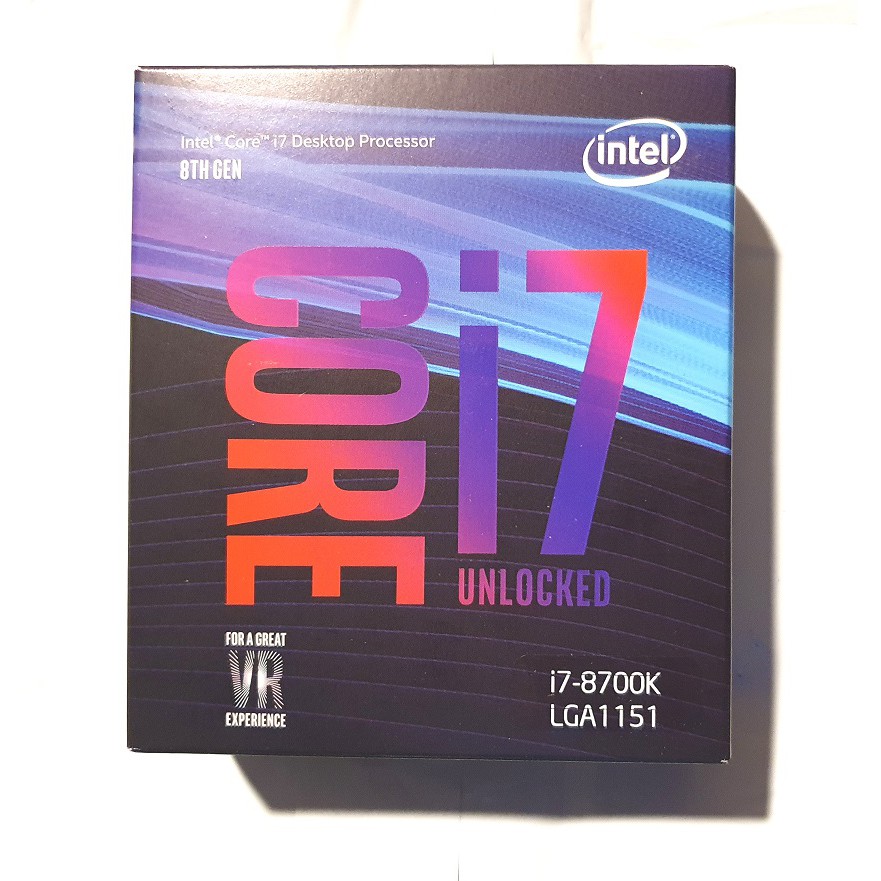 Intel i7-8700K 全新 聯強盒裝 保固內 非9600K 9700K 6700K 7700K