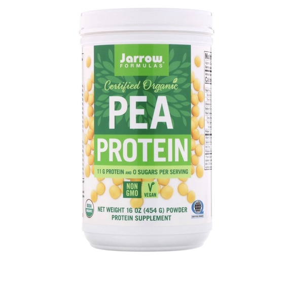 Jarrow formulas pea protein豌豆蛋白粉（即期品）適合素食者