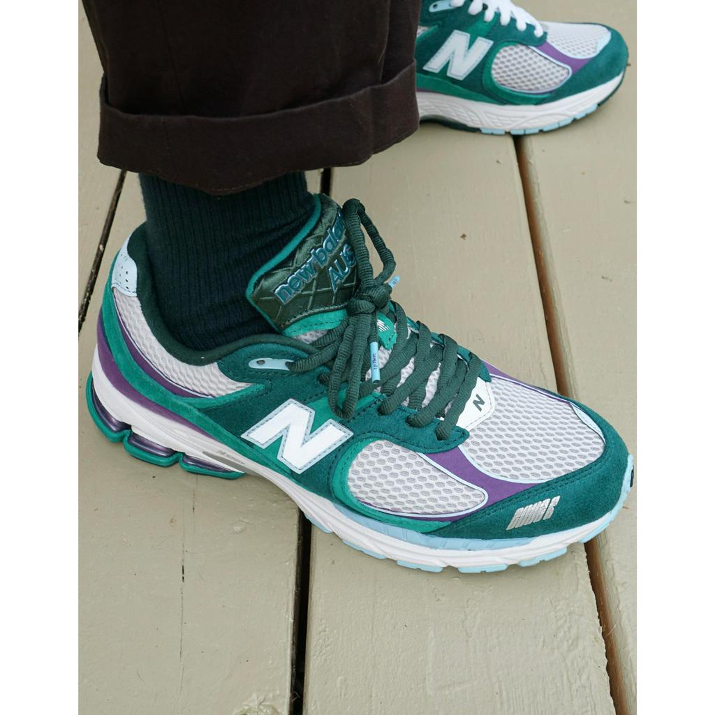 【吳公先生】NEW BALANCE 2002R 白綠紫 麂皮 復古 慢跑鞋 老爹鞋 情侶鞋 M2002RUT