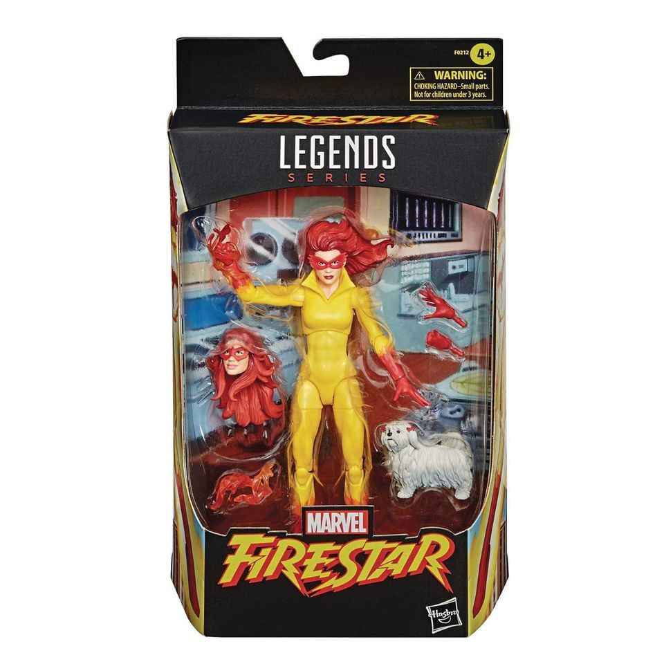 全新現貨 Marvel Legends 漫威 傳奇人物組 漫畫版 FIRESTAR 火焰星 6吋 可動完成品